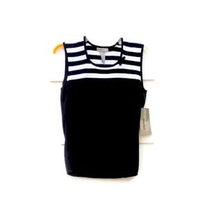 Designers Originals Sleeveless Top Scoop Neck